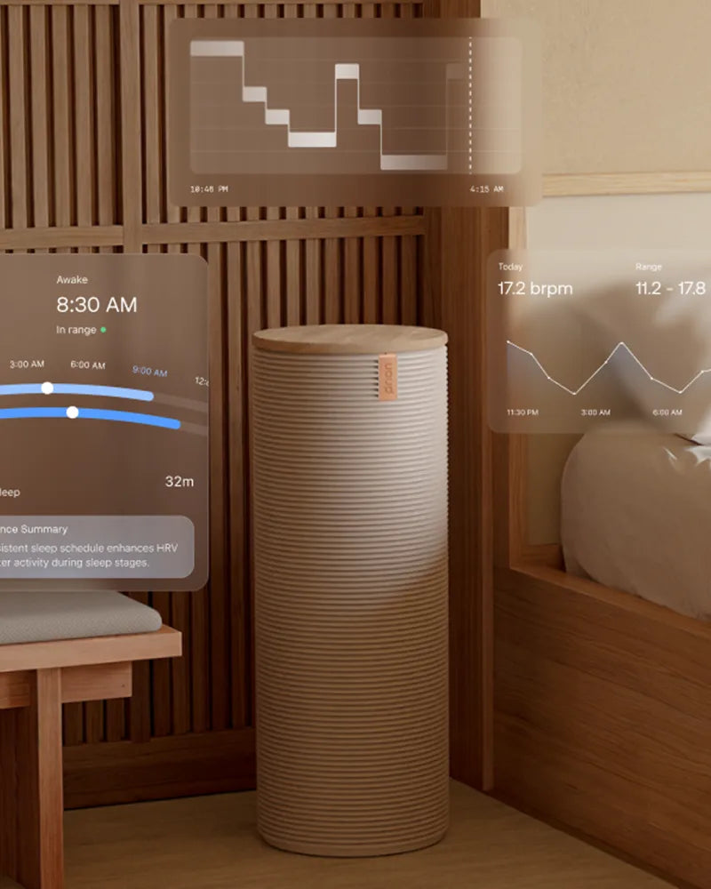 Smart sensors tracking sleep metrics